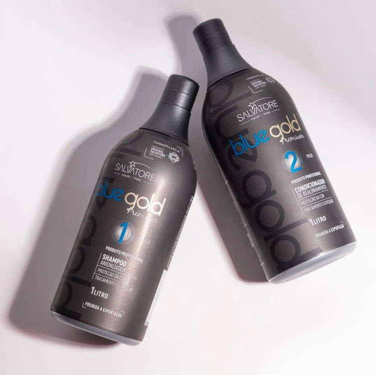 کراتین بلو گلد سالواتوره حجم۱۰۰ گرمی